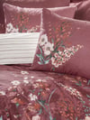 Cotton Box Tek Kişilik Feminen Nevresim Takımı Vina Bordo