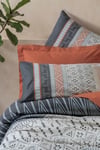 Cotton Box Toprak  Tek Kişilik Nevresim Takımı Strata Tarçın