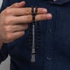 Gümüş Püsküllü 6x10 mm Rus Oltusu Tesbih