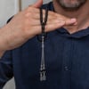 Gümüş Püsküllü 6x10 mm Rus Oltusu Tesbih