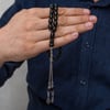 Gümüş Püsküllü 7,5 x 11 mm Rus Oltusu Tesbih
