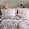 Hobby Çift Kişilik Poplin Nevresim Diana Gri