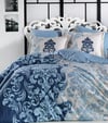 Hobby Çift Kişilik Poplin Nevresim Mirella Royal