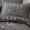 Hobby Çift Kişilik Poplin Premium Nakışlı Nevresim Lidia Gri