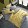 Hobby Kingsize Poplin Nevresim Diamond Sarı