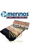 Merinos Savanna Çift Kişilik Battaniye