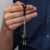 Metal Püsküllü 6 x 10 mm Rus Oltusu Tesbih