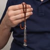 Metal Püsküllü Kuka Ağacı Tesbih