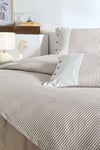 Özdilek Çift Kişilik Ranforce Nevresim Takımı Natural Line Bej