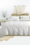 Şaheser Home Collection Nakışlı Çift Kişilik Nevresim Takımı Nova Haki