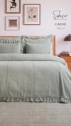 Şaheser Home Collection Yatak Örtüsü Çift Kişilik Cassie Mint