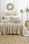 Şaheser Home Collection Yatak Örtüsü Çift Kişilik Silvia Bej