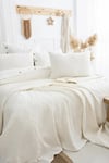 Şaheser Home Collection Yatak Örtüsü Çift Kişilik Janna Krem