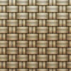 Sentetik Rattan Plastik A.Kahve Oluklu ve Bombeli 25 KgH3-10A