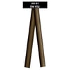 Yassı Sentetik Rattan Düz Koyu Kahve 48 Kg (4 Top)H5-01