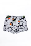 Öts Erkek Çocuk Atlet Boxer Likralı Gri Köpek Balığı (%96 Pamuk - %4 Elastan)