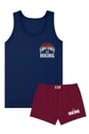 Öts Erkek Çocuk Atlet Boxer Likralı Lacivert Go Hiking (%96 Pamuk - %4 Elastan)