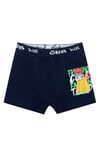Öts Erkek Çocuk Boxer 3'lü Baskılı (%96 Pamuk - %4 Elastan)