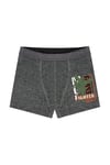 Öts Erkek Çocuk Boxer 3'lü Baskılı (%96 Pamuk - %4 Elastan)