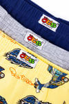 Öts Erkek Çocuk Boxer 3'lü Baskılı (%96 Pamuk - %4 Elastan)