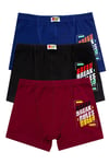 Öts Erkek Çocuk Boxer 3'lü Baskılı (%96 Pamuk - %4 Elastan)