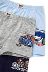 Öts Erkek Çocuk Boxer 3'lü Baskılı (%96 Pamuk - %4 Elastan)