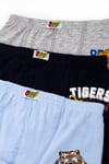 Öts Erkek Çocuk Boxer 3'lü Baskılı (%96 Pamuk - %4 Elastan)