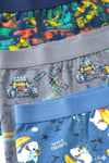 Öts Erkek Çocuk Boxer 3'lü Baskılı (%96 Pamuk - %4 Elastan)