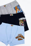 Öts Erkek Çocuk Boxer 3'lü Baskılı (%96 Pamuk - %4 Elastan)