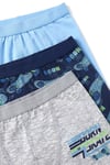 Öts Erkek Çocuk Boxer 3'lü Baskılı (%96 Pamuk - %4 Elastan)