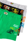 Öts Erkek Çocuk Boxer 3'lü Baskılı (%96 Pamuk - %4 Elastan)