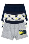 Öts Erkek Çocuk Boxer 3'lü Baskılı (%96 Pamuk - %4 Elastan)