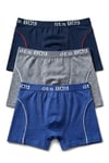Öts Erkek Çocuk Boxer 3'lü Baskılı (%96 Pamuk - %4 Elastan)