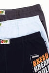 Öts Erkek Çocuk Boxer 3'lü Baskılı (%96 Pamuk - %4 Elastan)