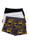 Öts Erkek Çocuk Boxer 3'lü Baskılı (%96 Pamuk - %4 Elastan)