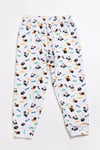 ÖTS Erkek Çocuk Pijama Takım - Kısa Kol, Uzun Alt - Traktör Desenli   - 374003