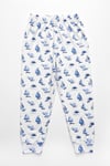 ÖTS Erkek Çocuk Pijama Takım - Kısa Kol, Uzun Alt - Yelken Desenli   - 374001
