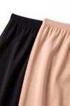 Öts Kadın Uzun Astar Jüpon Kombinezon, İnce Bel Lastikli (%95 Mikro Polyester - %5 Elastan)