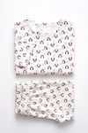 ÖTS Kız Çocuk Pijama Takım - Kısa Kol, Uzun Alt - Penguen Desenli   - 474001