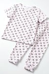 ÖTS Kız Çocuk Pijama Takım - Kısa Kol, Uzun Alt - Penguen Desenli   - 474001