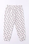 ÖTS Kız Çocuk Pijama Takım - Kısa Kol, Uzun Alt - Penguen Desenli   - 474001
