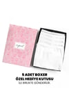 Öts Premium 5’li Kız Çocuk Boxer - Hediye Kutulu, Pamuklu Kumaş, Esnek, Etiketsiz, İnce Lastik Tayt