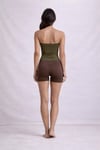 Kahverengi Moon Yoga Şort