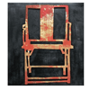 Abstract Chair Yağlı Boya Dokulu TabloYağlı Boya Dokulu Soyut TablolarTablolife