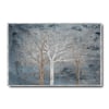 Abstract Dry Trees Yağlı Boya Dokulu TabloYağlı Boya Dokulu Soyut TablolarTablolife