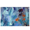 Abstract Fading Flowers Yağlı Boya Dokulu TabloYağlı Boya Dokulu Çiçek TablolarıTablolife