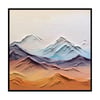Abstract Mountains İkili Set 3D Yoğun Yağlı Boya Tablo3D Yoğun Yağlı Boya TablolarTablolife