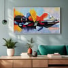 Abstract Sleep Yağlı Boya Dokulu TabloYağlı Boya Dokulu Soyut TablolarTablolife
