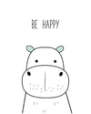 Be Happy Kanvas TabloKanvas TablolarTablolife