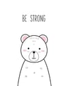 Be Strong Kanvas TabloKanvas TablolarTablolife